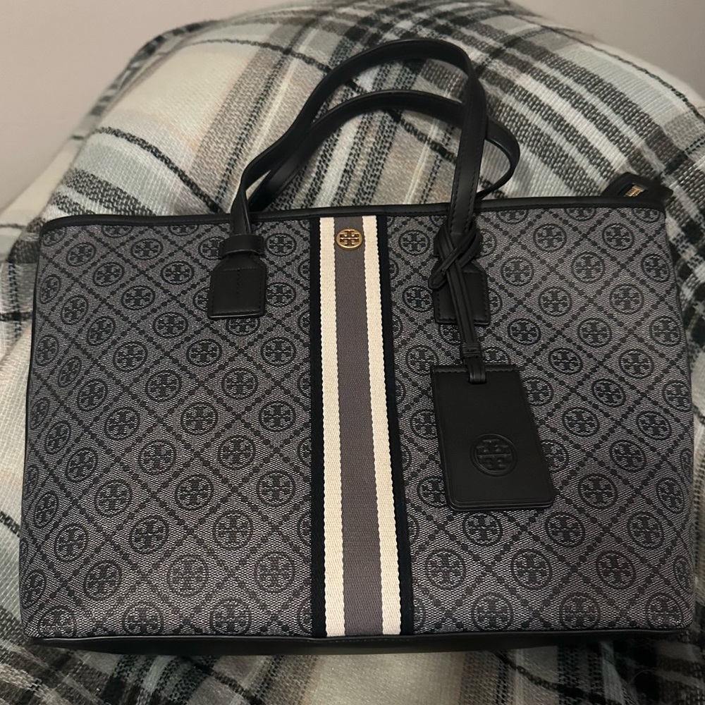 Tory Burch T Monogram Small Tote Bag